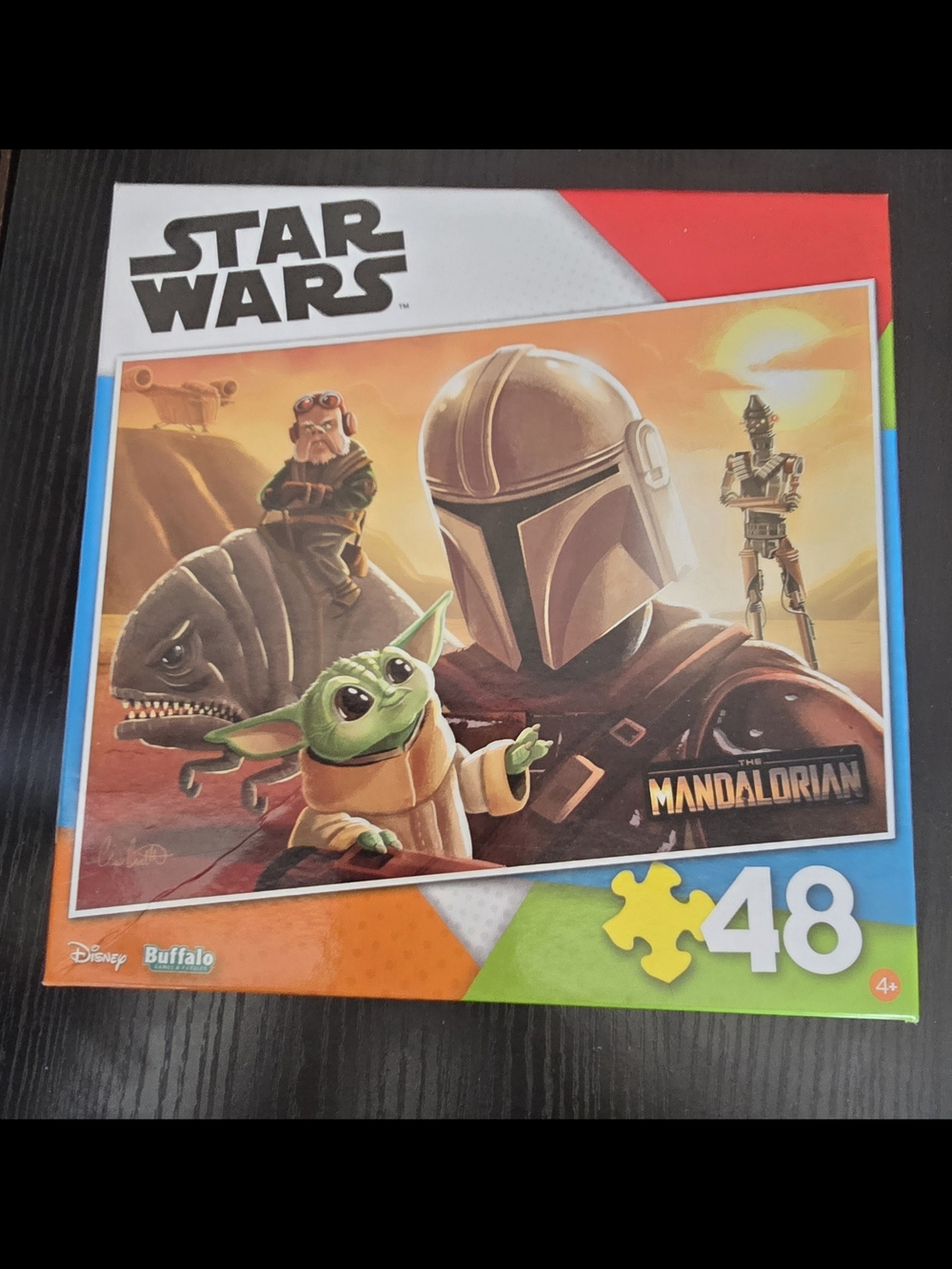 Star Wars The Mandalorian Puzzle with Baby Yoda
